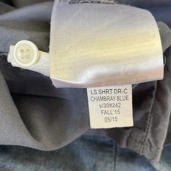 Gap Shirt Dress Chambray Blue 10 T - Picture 7 of 7